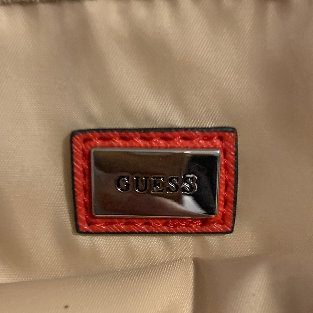 Guess Red Belt Bag - Picture 2 of 6